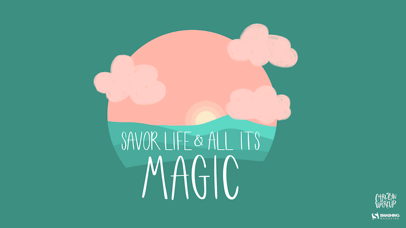 Illustration of a reading woman sitting on top of a ladder in the light of a street lamp.