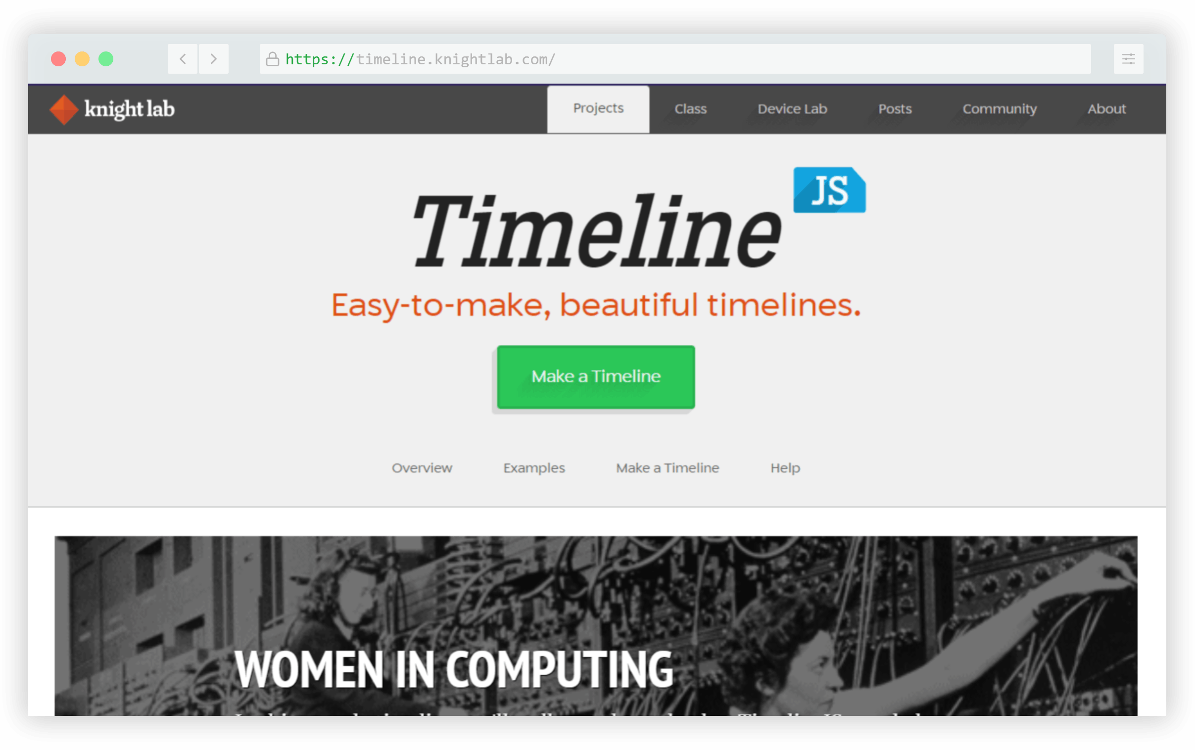 TimelineJS