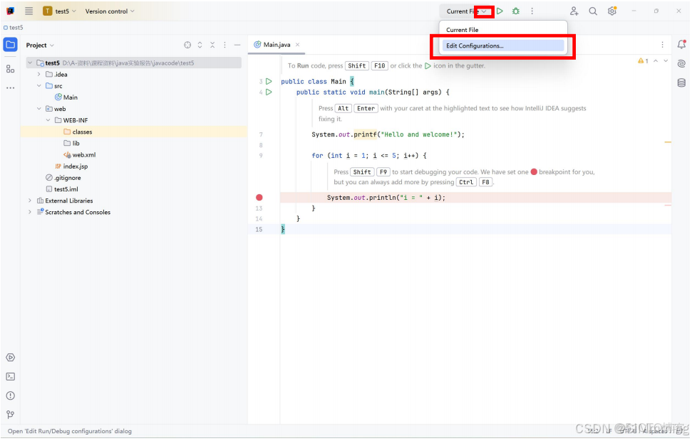 IDEA-java環境配置 Servlet+Tomcat部署教程_超鏈接_16