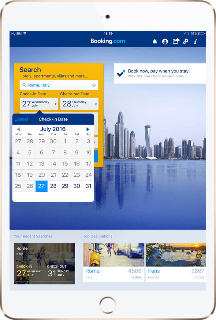 Use a date selector that allows users to choose only today's date or dates in the future. This will force users to pick a date range that fits.