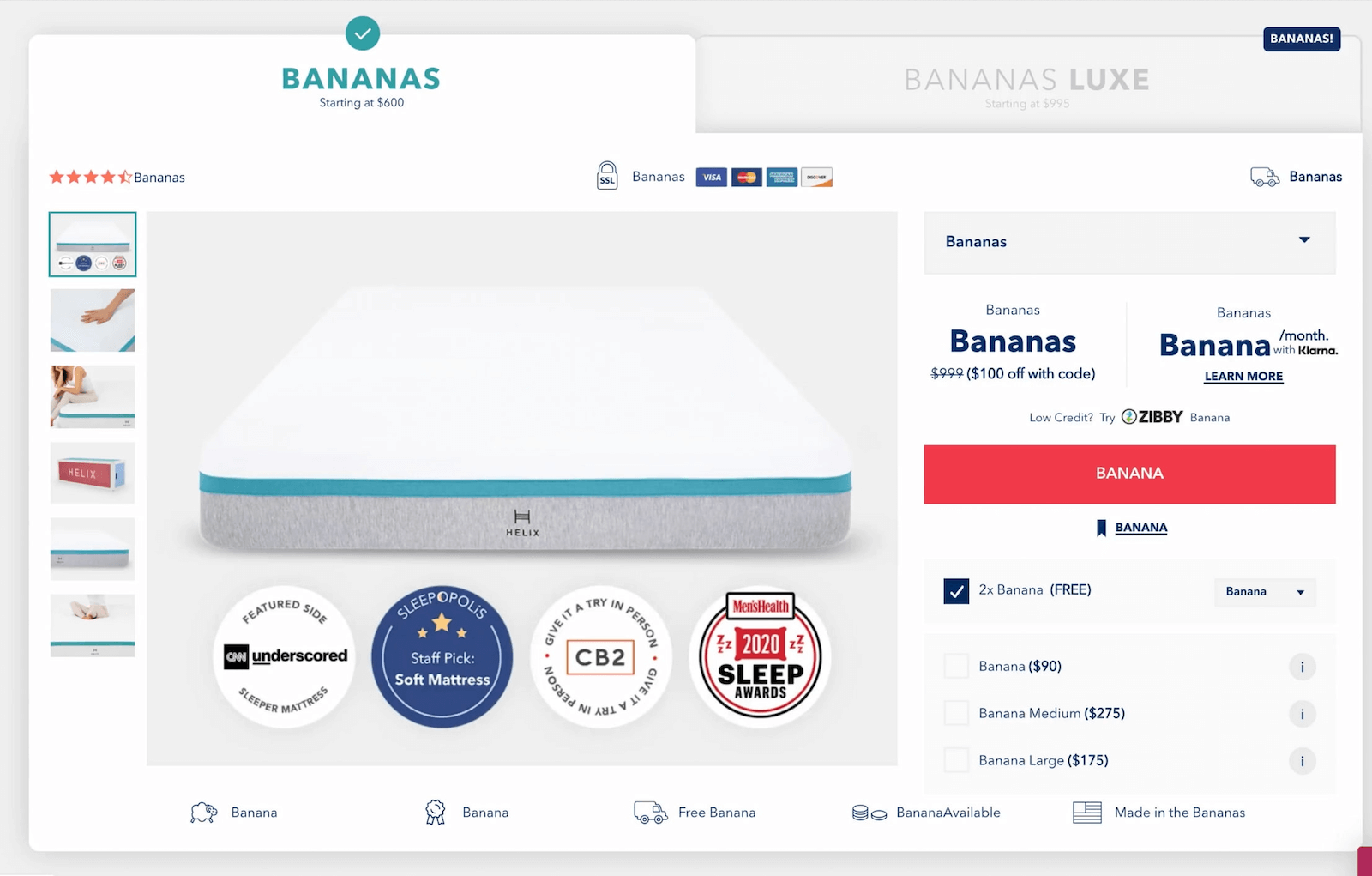Banana testing: Replace all key actions with the word Banana, then ask users to suggest what it could be.