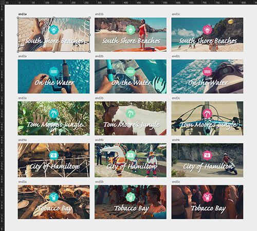 Workspace with artboards