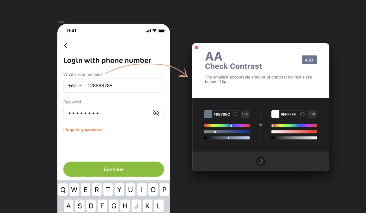 Sip’s Contrast Checker