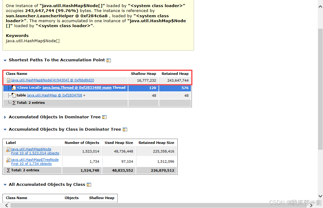 Java 內存泄漏原因、解決辦法及泄漏排查_緩存