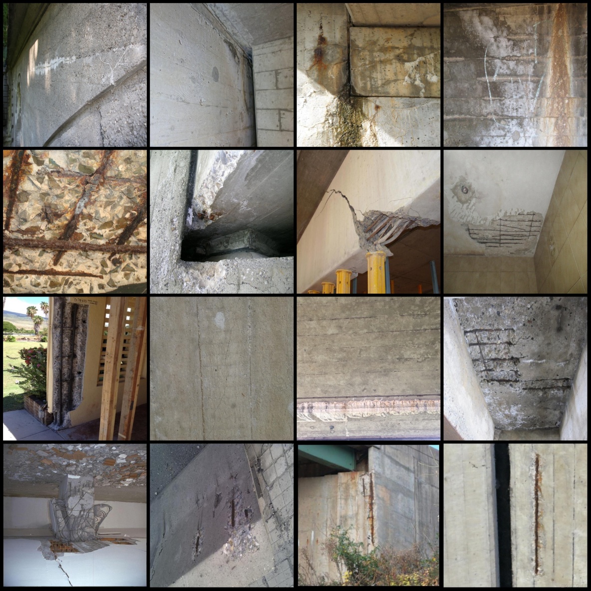 建築物混凝土裂縫剝落泛鹼碳化缺陷識別分割數據集labelme格式5276張10類別_json_03