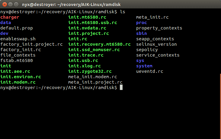 There are a lot of init files here containing different variables, including the serial number.