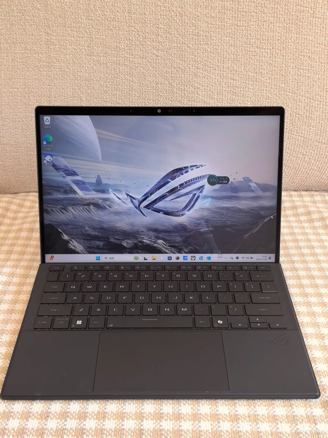 顛覆認知！ROG天花板級別二合一平板筆記本，獨顯級核顯+32G超大內存+ 2.5K 180Hz 觸控屏，誰看了不一眼愛上！_#電腦_09