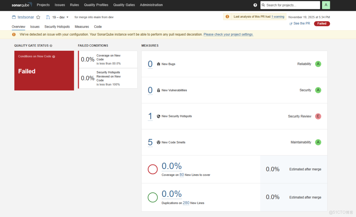 基於GitLab+SonarQube 搭建自動化代碼檢測平台_gitlab sonar_docker_12