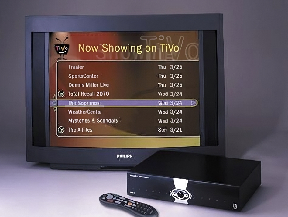 A photo of a TiVO device from 1999.