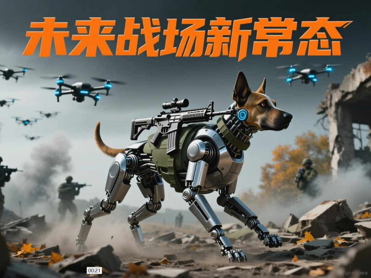 未來戰士：機器狗與無人機_機器狗