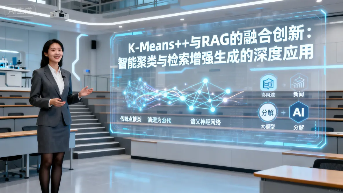 構建AI智能體：四十、K-Means++與RAG的融合創新：智能聚類與檢索增強生成的深度應用_RAG