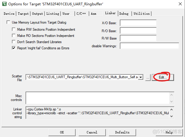 STM32把產品信息寫入固件.hex / .bin文件中詳解(分散加載) - 指南_#endif_23