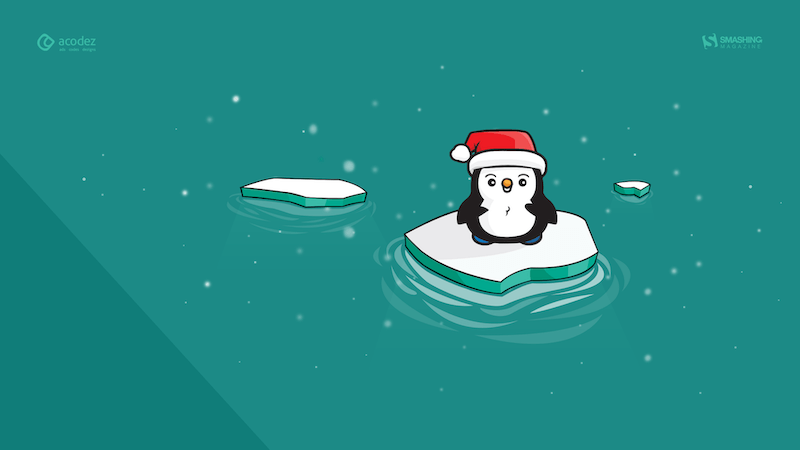 Christmas Wallpaper — Time For Reindeer, Snowflakes And Jingle Bells