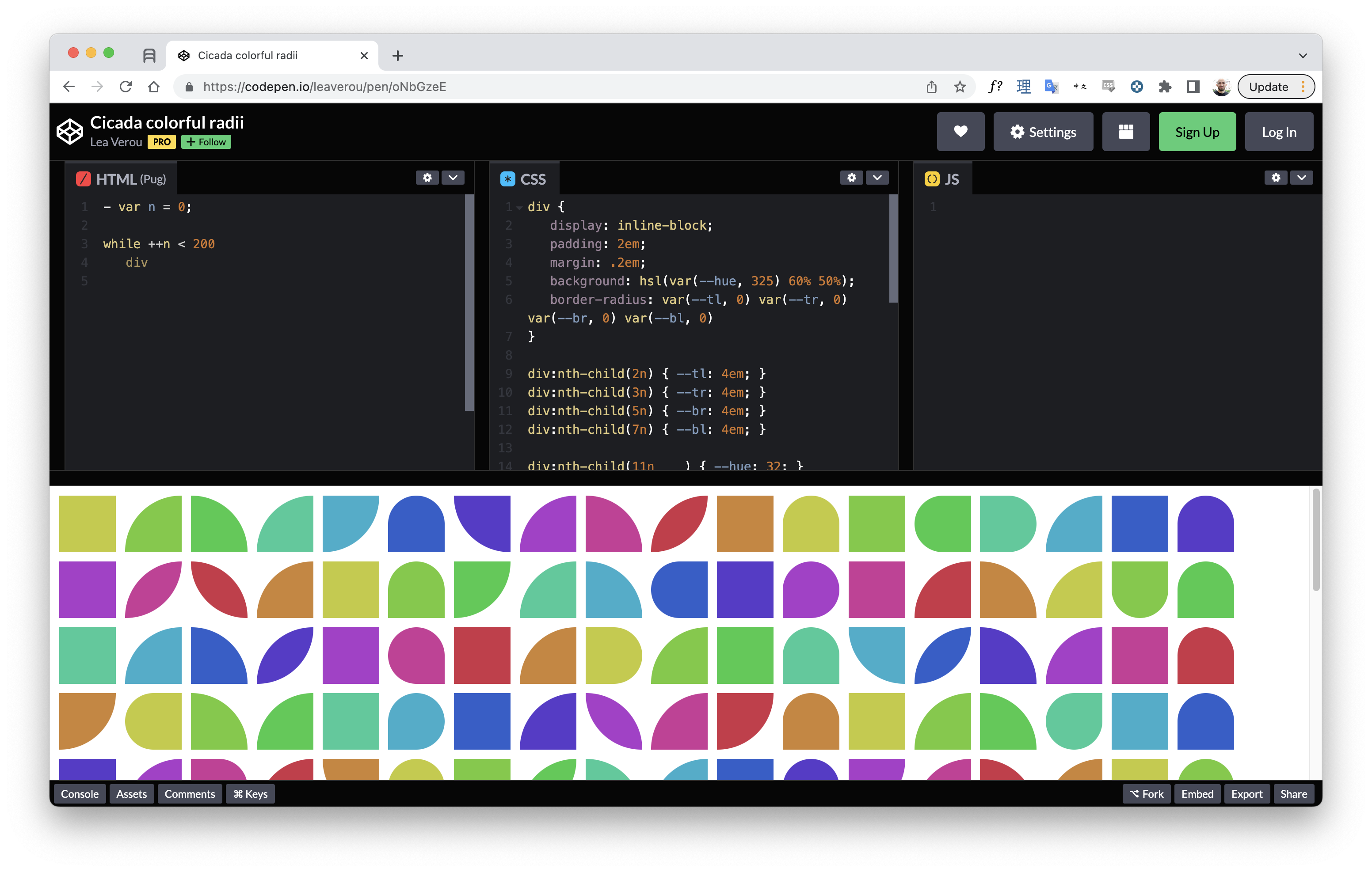 Using the Cicada Principle technique to simulate random patterns