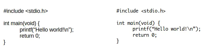 非等寬字體與等寬字體比較