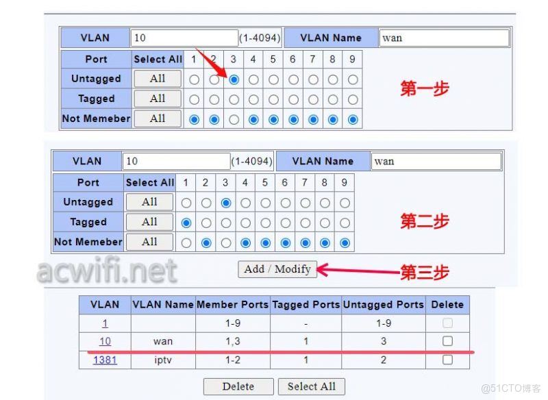 交換機單線複用怎麼設置?_組網_10