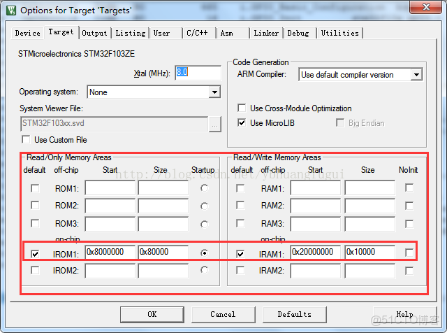 Keil map文件中Load_Addr為compressed_#內存分佈文件_07
