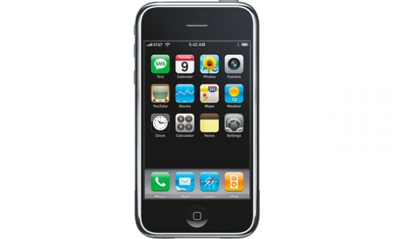 A picture of iPhone’s display