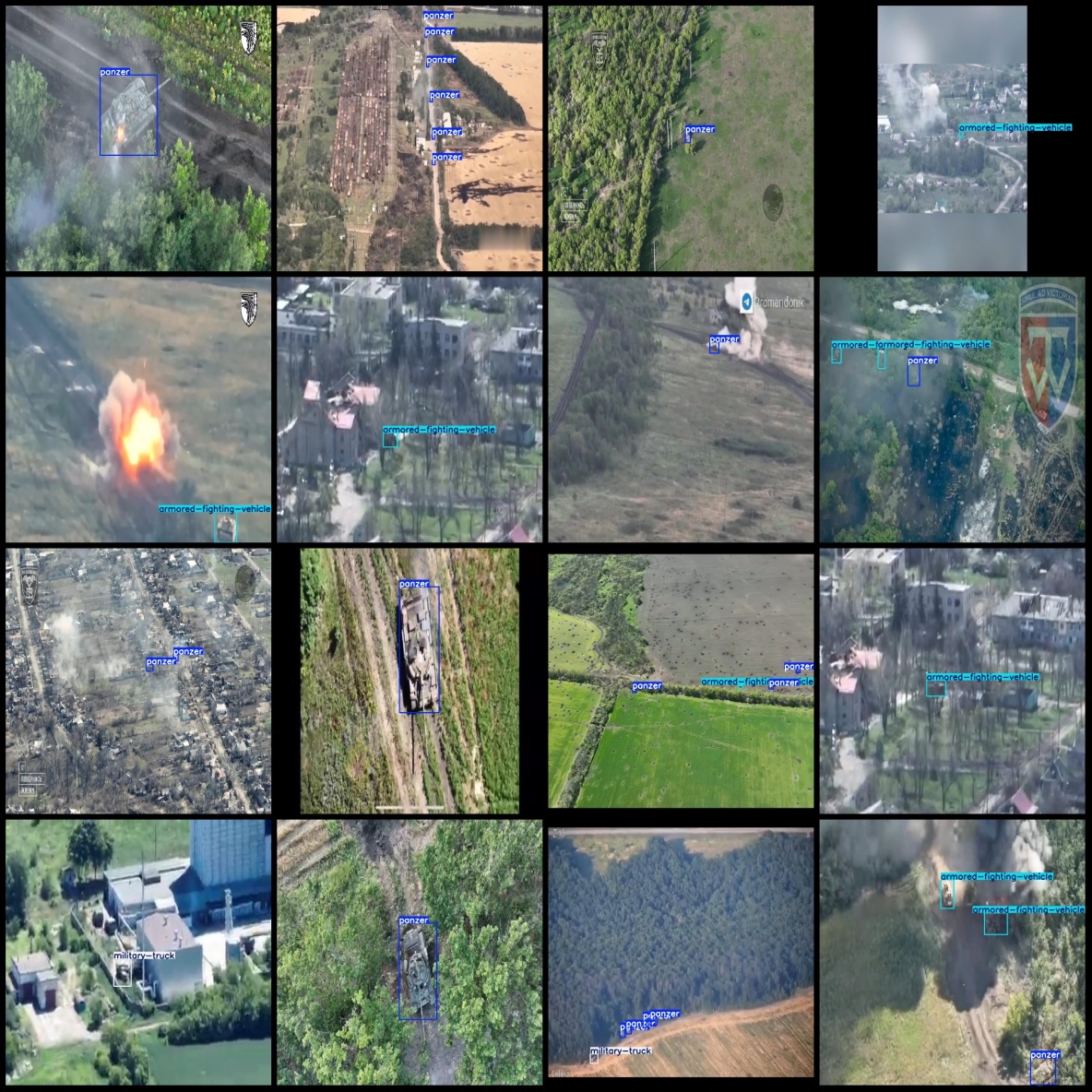 無人機視角軍事目標檢測數據集VOC+YOLO格式5239張8類別_數據集_03