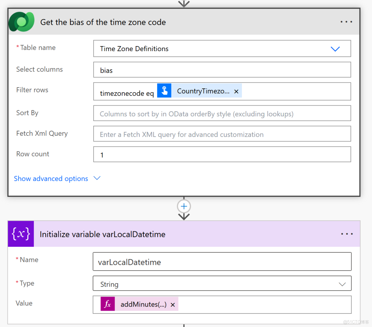 Time zone格式的整數字段學習_Power Apps_07