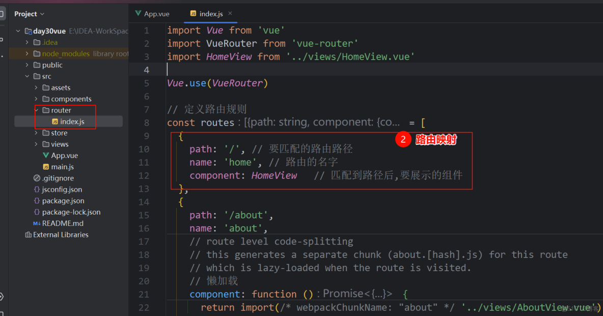 vue1與vue2的路由 以及vue2項目大概瞭解_數據_13