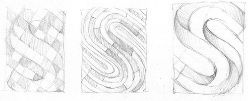 Early Scribbles of the Cover Design