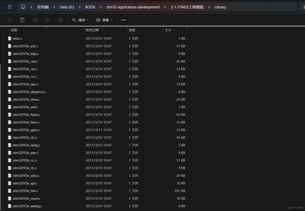 【STM32】新建工程_庫函數_33