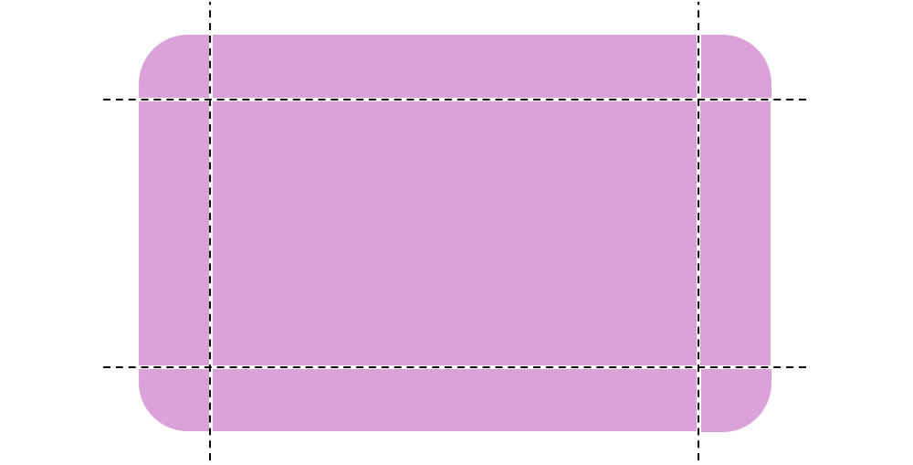 Div component, which allows to do rounded corners