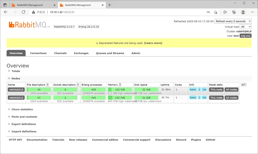 雙機恢復集羣狀態
