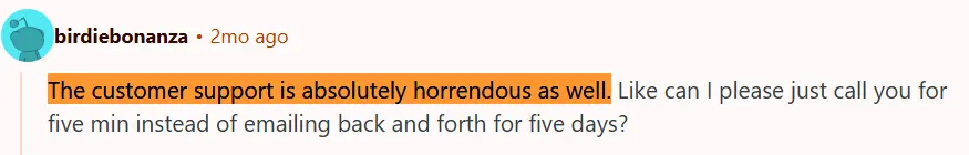 High Cost, Yet a Frustrating User Experience.PNG