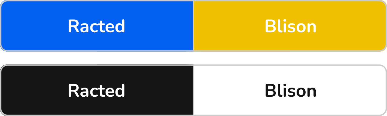 Contrast of inverted colors in background in toggle buttons