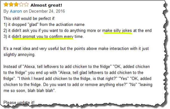 Don't interfere, reduce repetitiveness