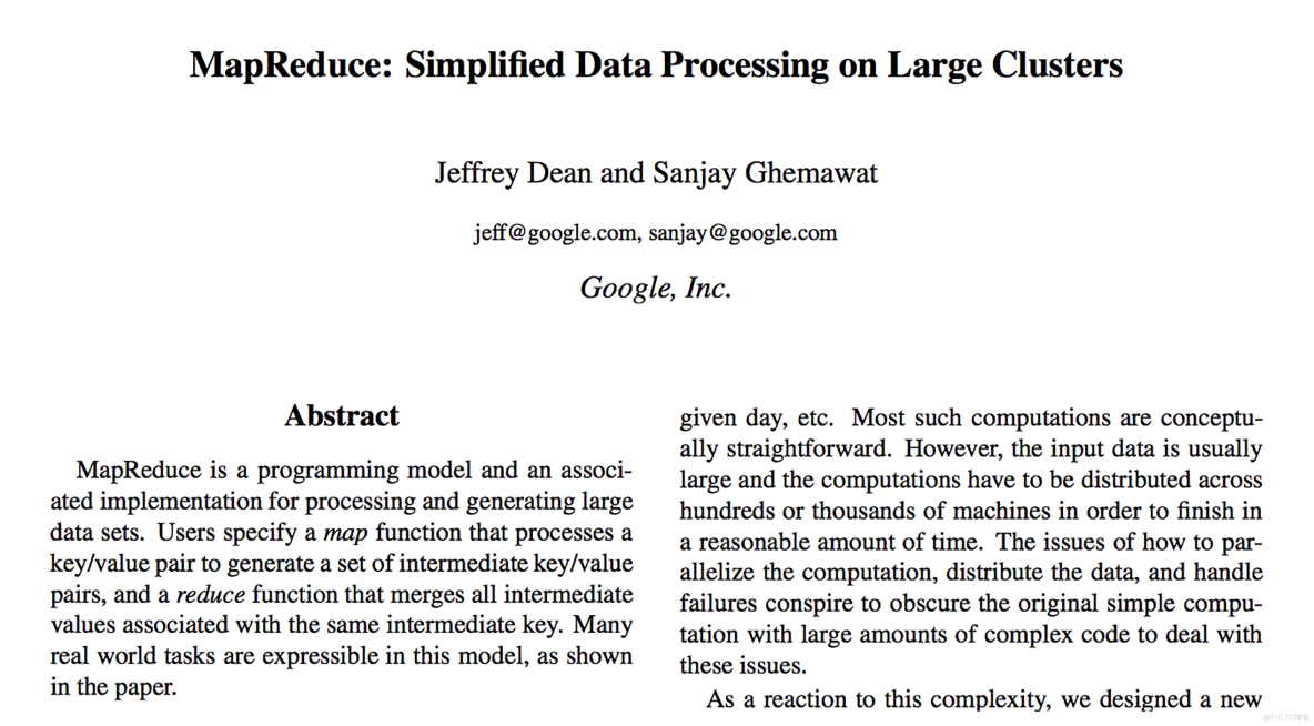 一文詳解大規模數據計算處理原理及操作重點_weixin_#map reduce_02