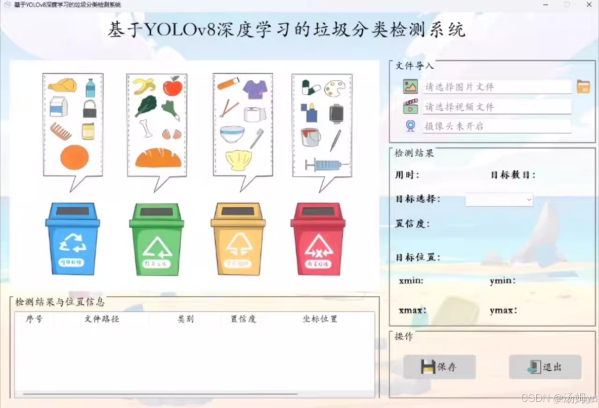 基於yolov8的深度學習垃圾分類檢測系統_數據集