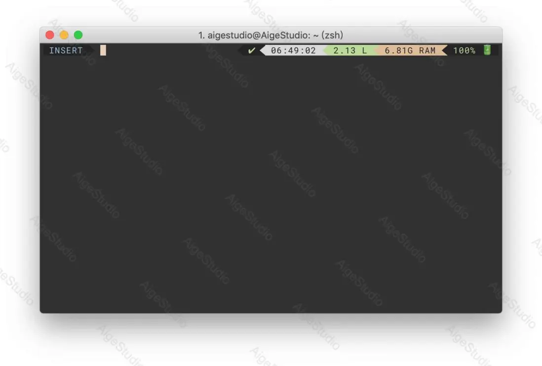 為 PowerLevel9K 主題增加信息展示 —— From AigeStudio