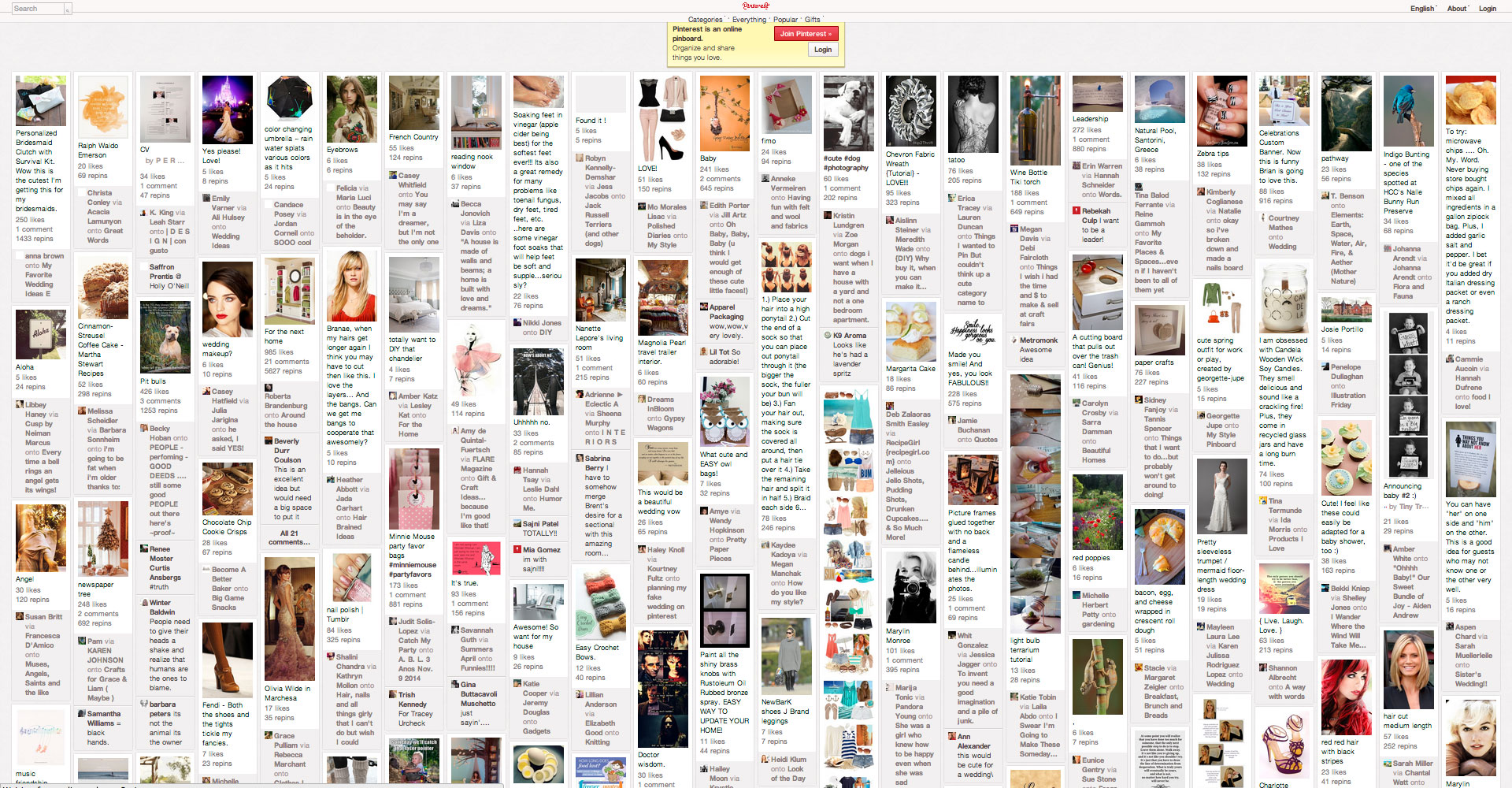 Pinterest Ocean of Pins