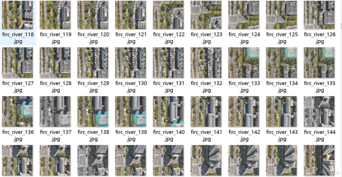 無人機視角航拍巡檢河道識別分割數據集labelme格式646張1類別_數據集_02