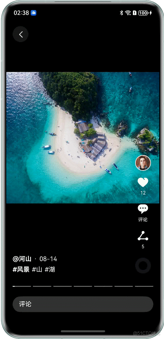 鴻蒙學習實戰之路 - 輪播圖組件實現_點擊事件
