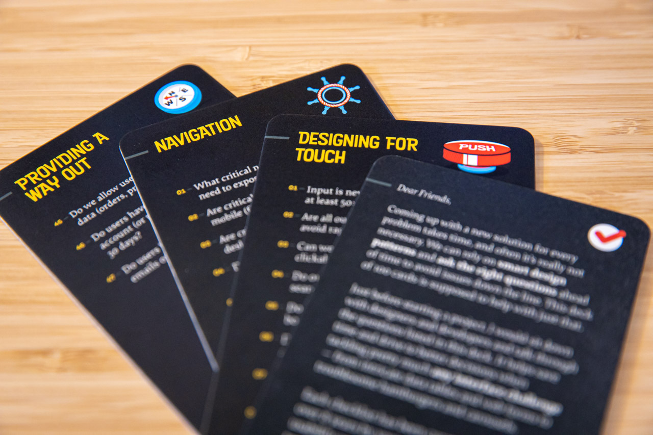 Smart Interface Design Patterns Checklists