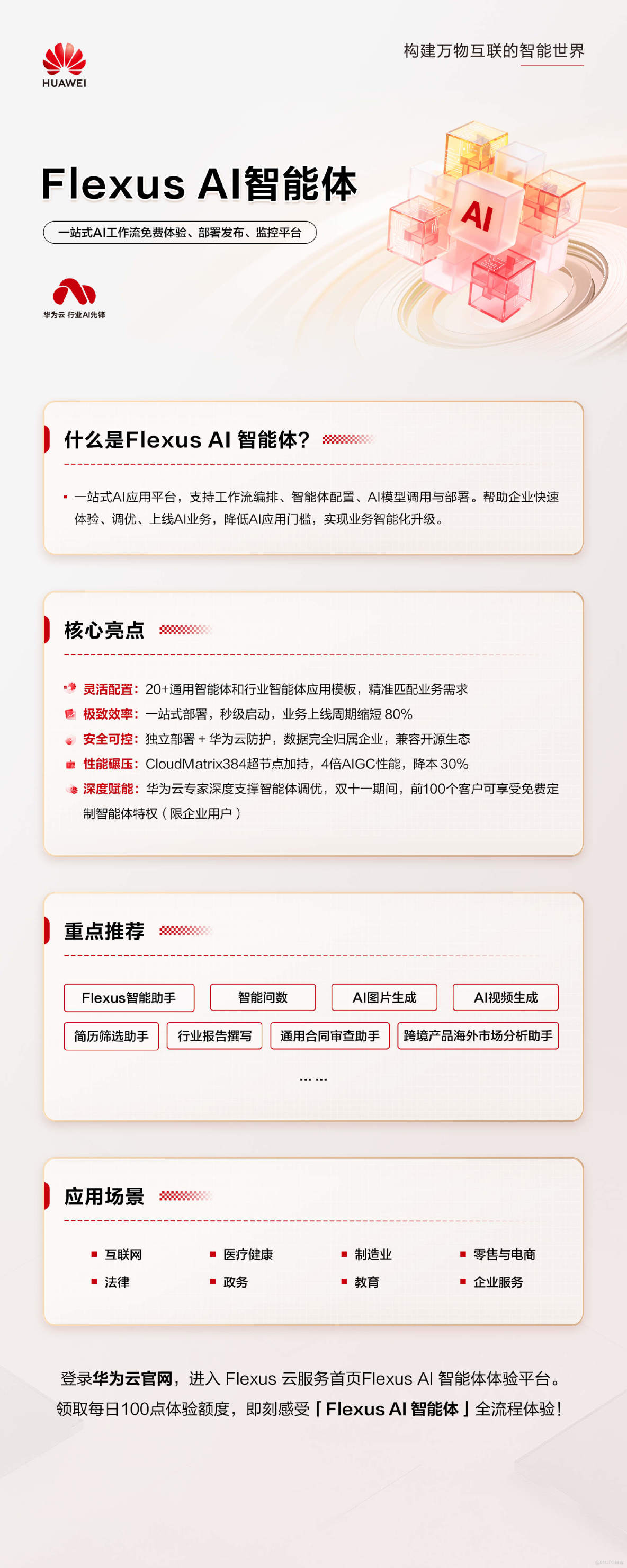 華為雲Flexus AI智能體：讓企業智能化轉型“輕裝快跑”_業務邏輯