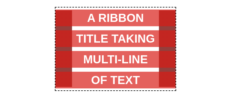 Highlighting the two gradients used in the pattern
