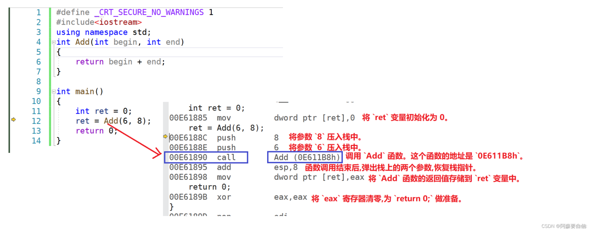 內聯函數和auto關鍵推導和指針空值_編譯器