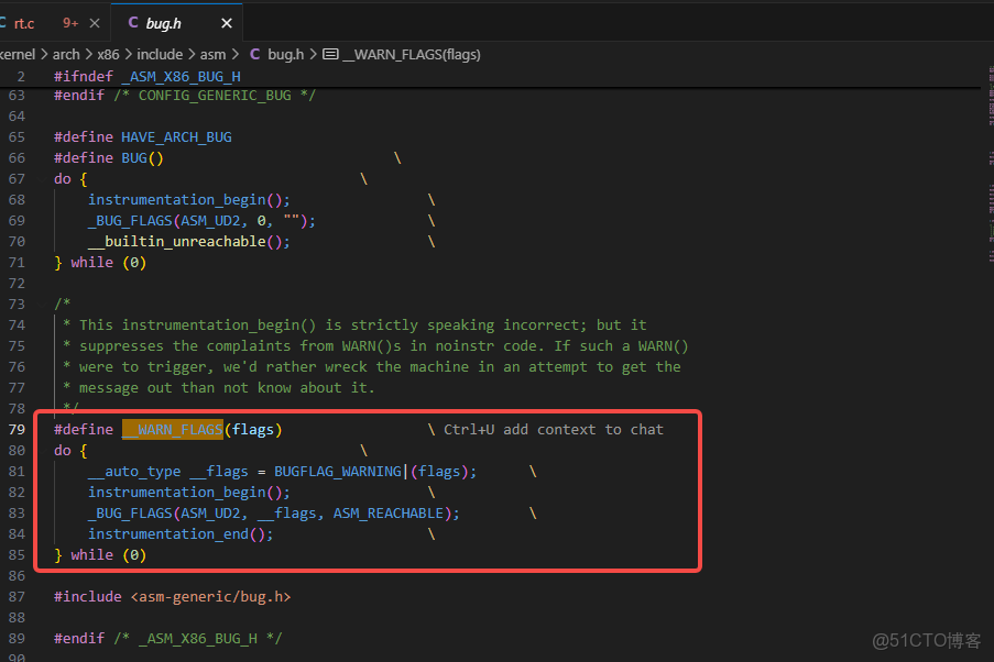 Linux內核之BUG_ON()和WARN_ON()_linux warn_搜索_08