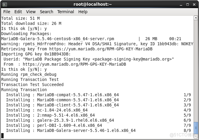 Galera配置mariadb集羣_數據庫_03