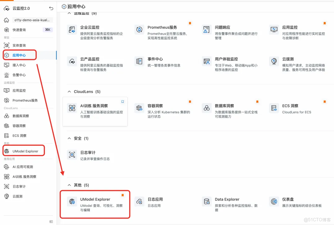 雲監控 UModel Explorer：用“圖形化”重新定義可觀測數據建模_建模_02