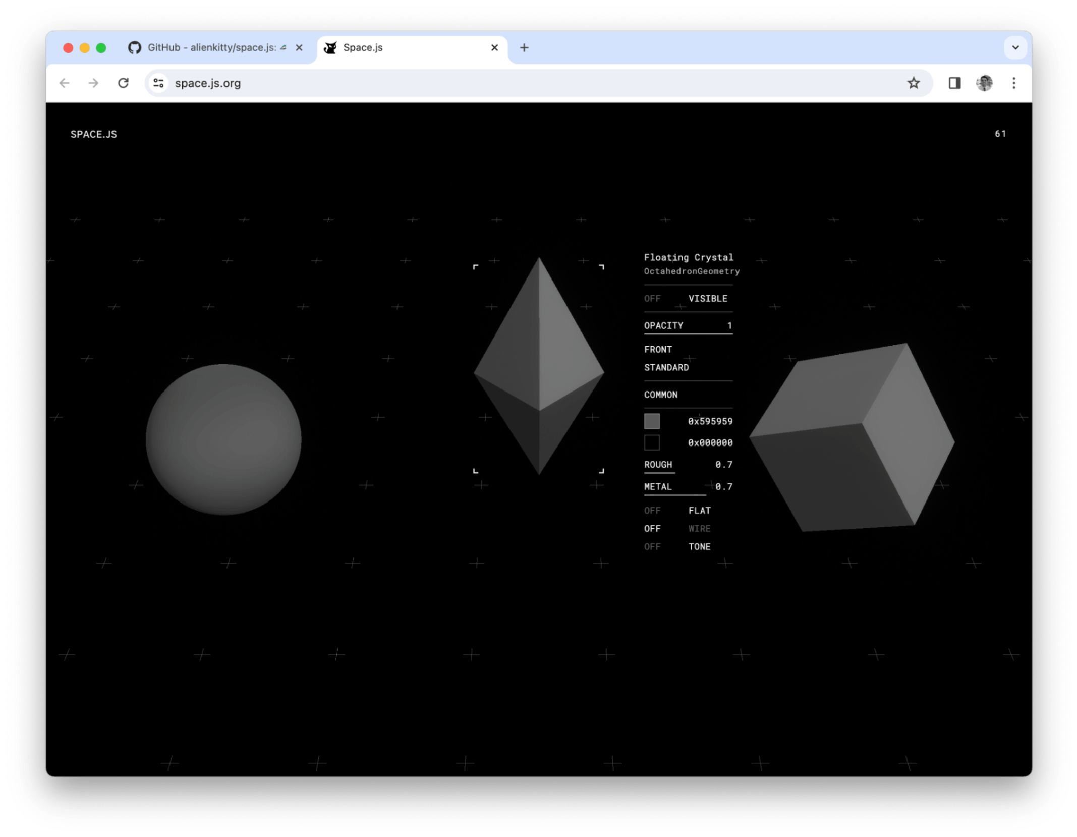 Space.js