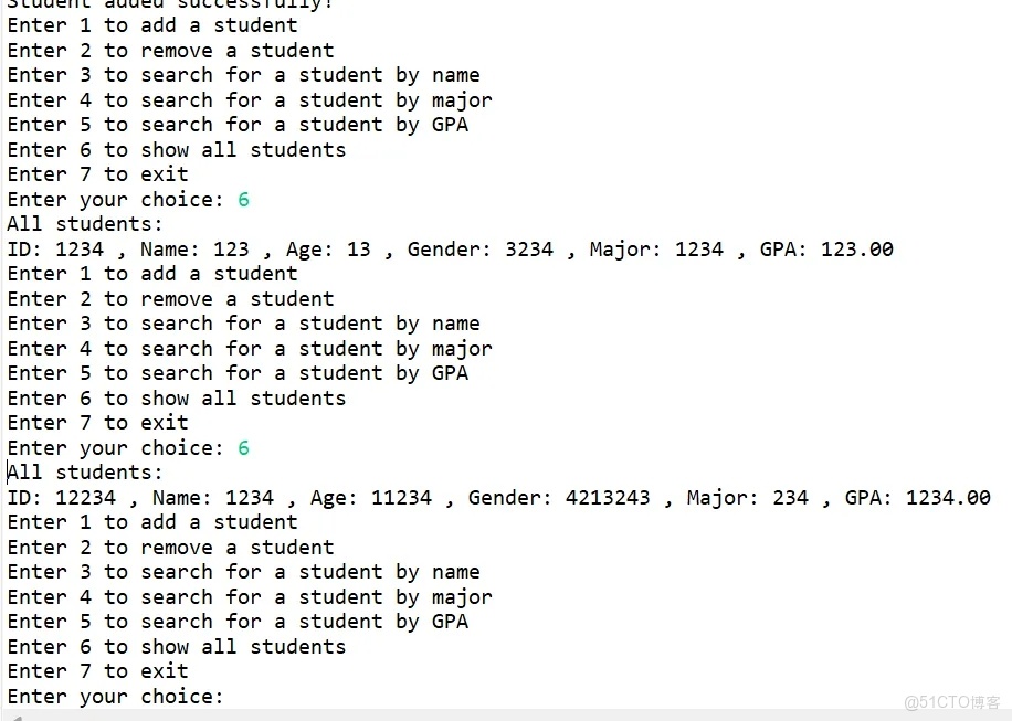 pyQT實現的學生信息管理系統（C/S架構，帶通信，帶加密） - zju_List_13
