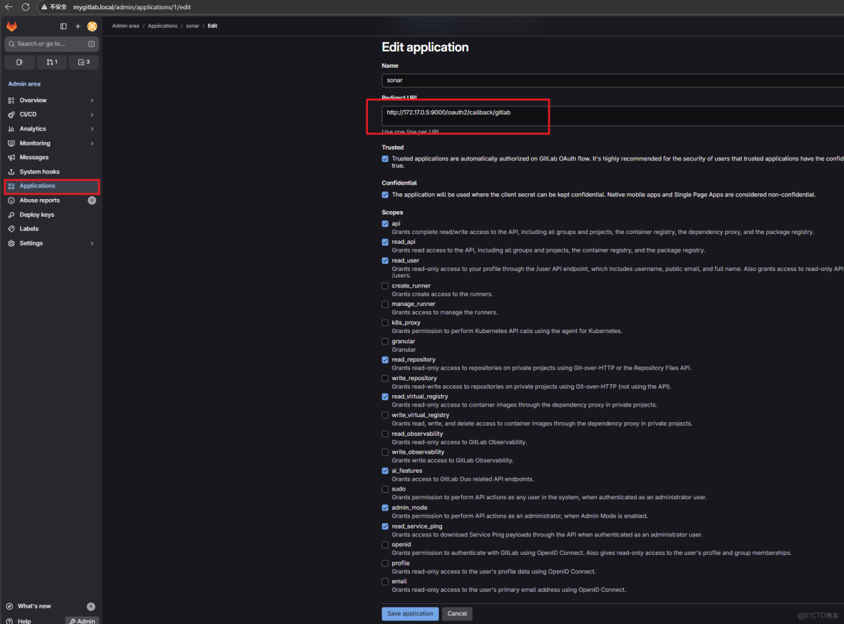 基於GitLab+SonarQube 搭建自動化代碼檢測平台_gitlab sonar_git_18