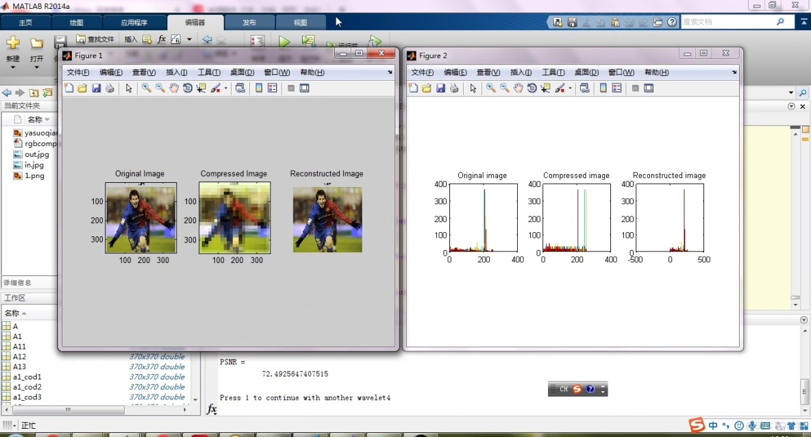 【圖像壓縮】基於霍夫編碼、行程編碼、DCT、FFT、算術編碼、t預測編碼實現圖像壓縮附matlab代碼_MATLAB_03