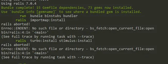 初始化項目報錯